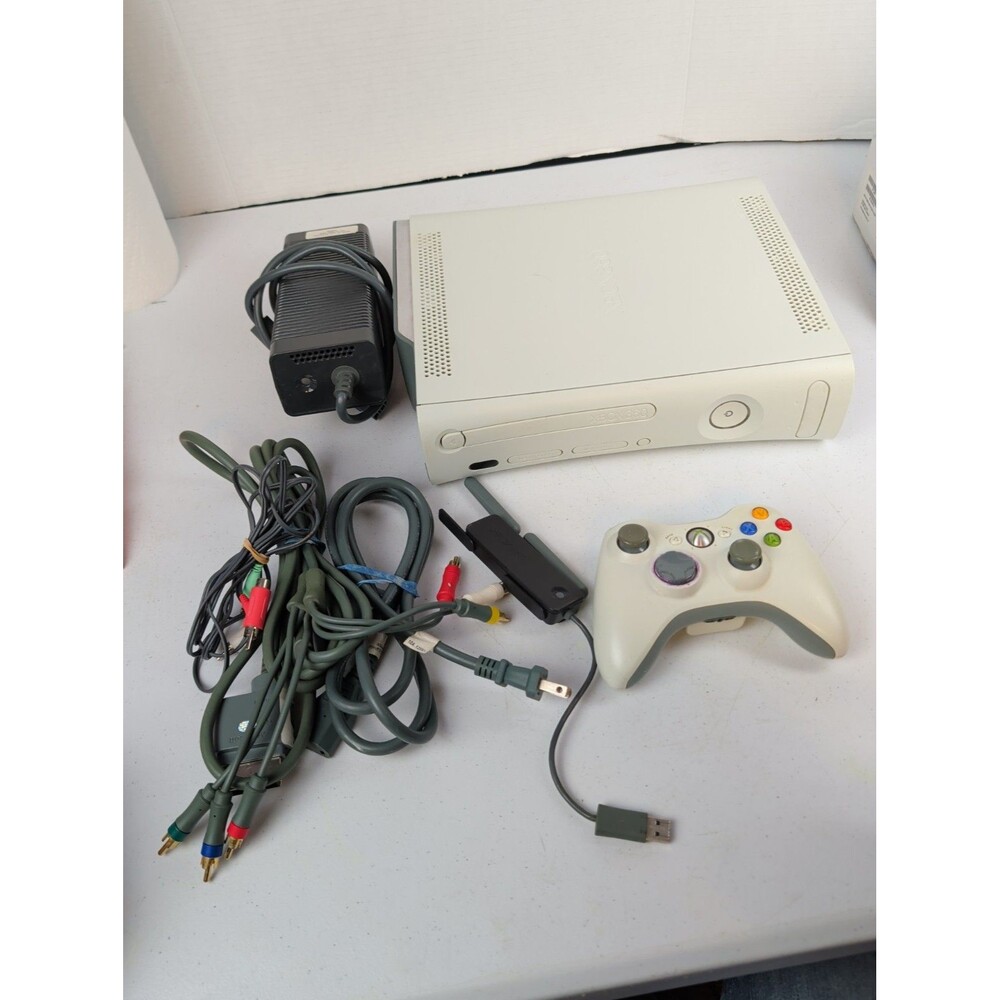 Microsoft Xbox 360 Pro System Bundle 60GB White Console